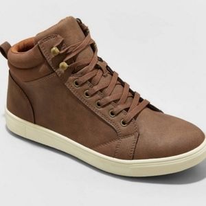 NEW! Men's Goodfellow & Co Drew Sneaker Boots Brown
